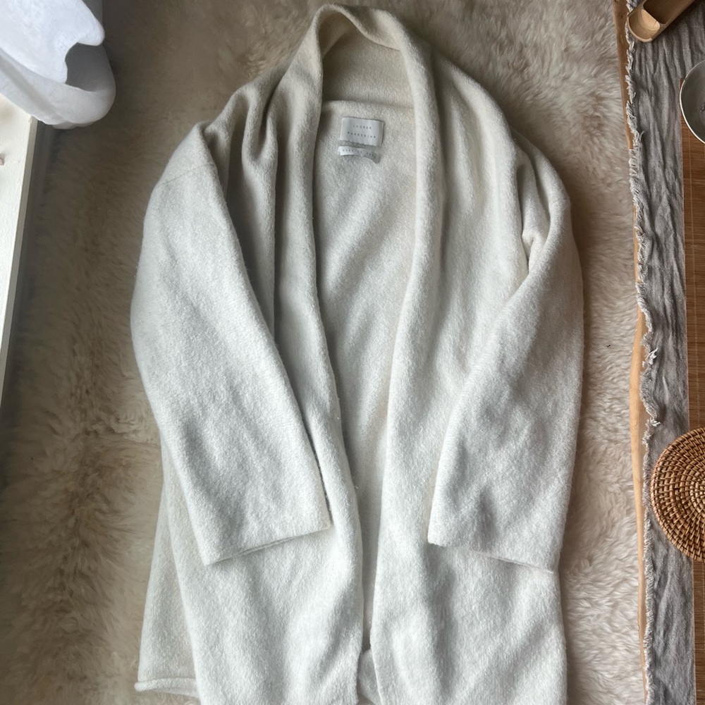 Lauren Manoogian Raw White Coat